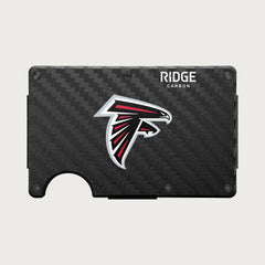 Ridge Wallet - Atlanta Falcons - Carbon Fiber 3k