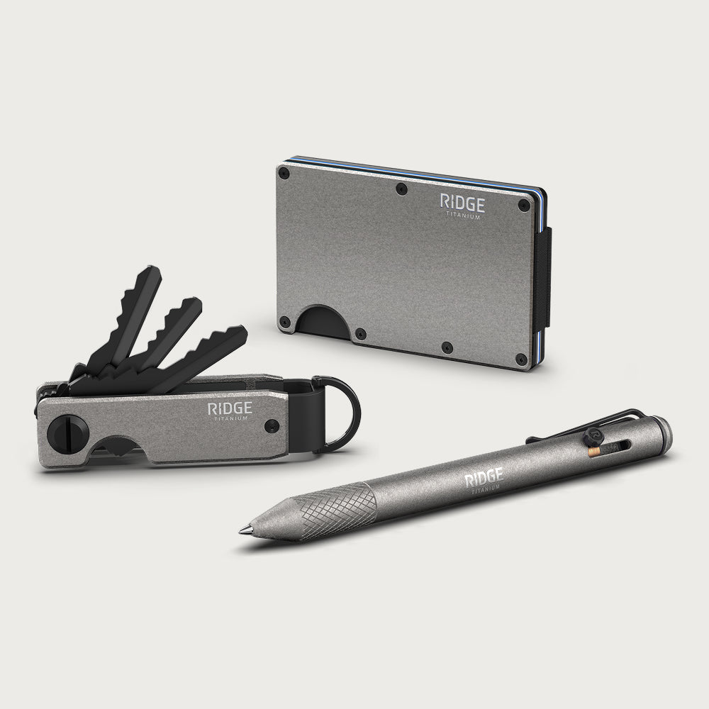 Daily Writer Kit - Stonewashed Titanium